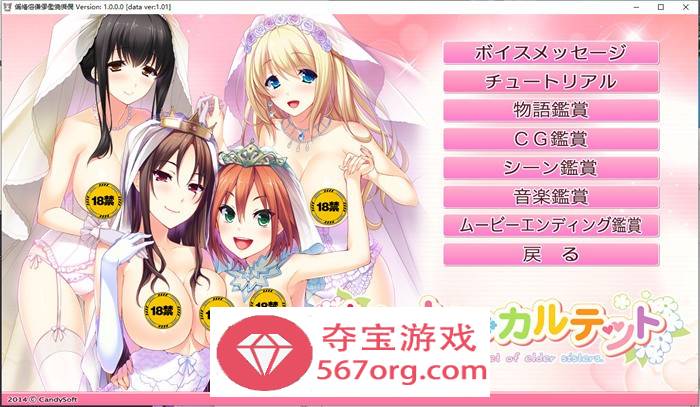 【纯爱GAL汉化】姐嫁四重奏：Ane Yome Quartet AI最新汉化版+存档【新汉化CV4.5G】-夺宝游戏